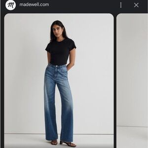Madewell Super-Wide Leg jeans - Used